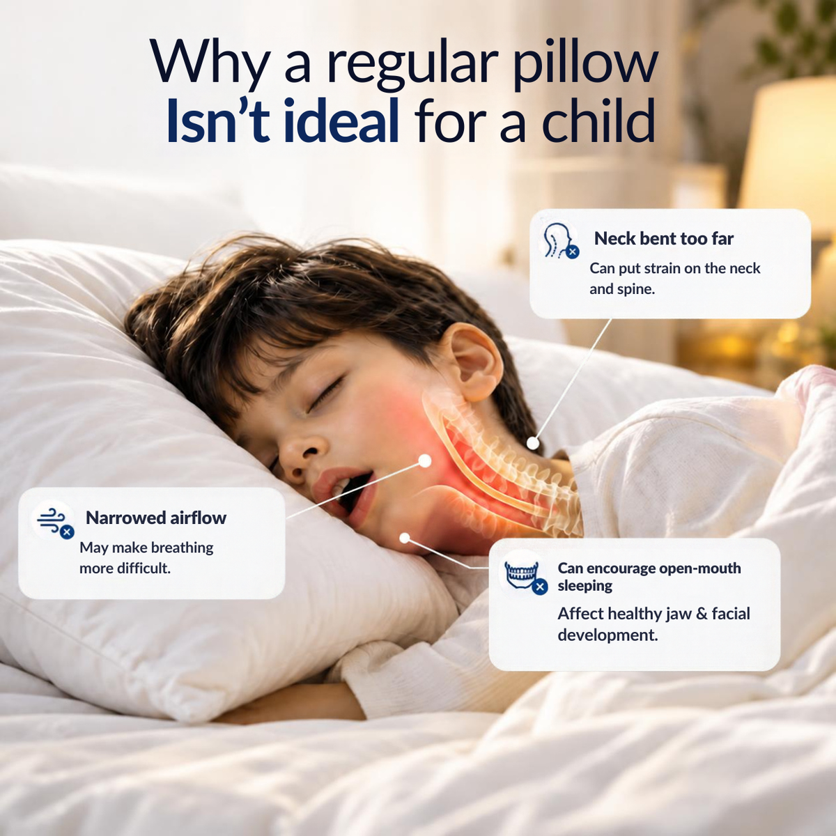 Renaya™ Kids Posture Pillow